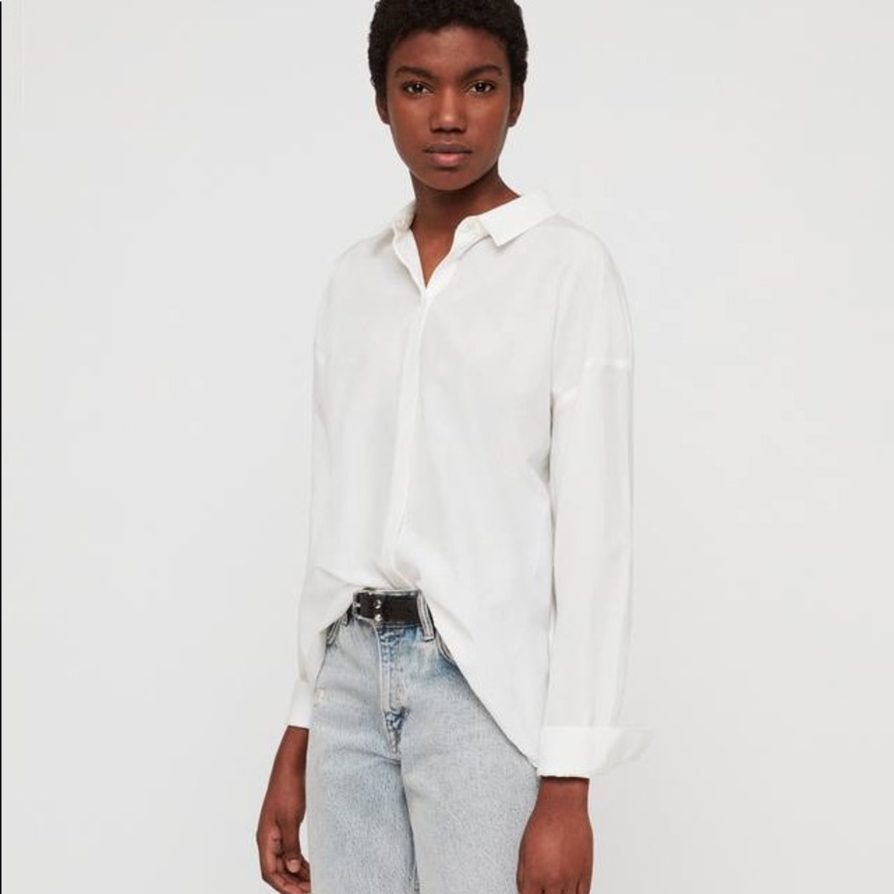All Saints silly button up shirt